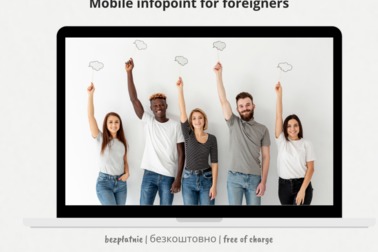 Mobilny infopunkt dla cudzoziemców online | Мобільний інформаційний пункт для іноземців online| Mobile infopoint for foreigners online