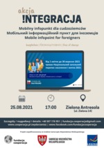 Mobilny infopunkt dla cudzoziemców | Мобільний інформаційний пункт для іноземців | Mobile infopoint for foreigners