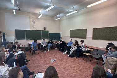 Piąta grupa uczniów I LO w Lesznie rusza z projektem „Przestrzeń Rozwoju - nasz czas na sukces”