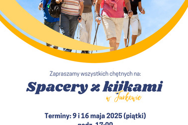 Zapraszamy na spacery z kijkami w Jurkowie – aktywnie i dla każdego!