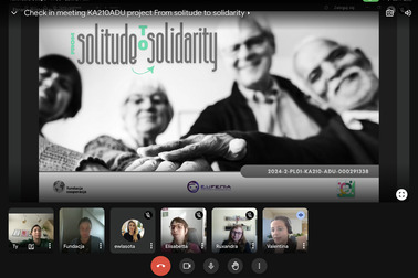Pierwsze spotkanie online w ramach projektu „From Solitude to Solidarity”