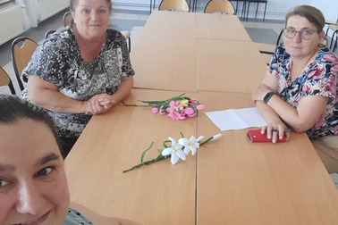 Rozmowy przy kawie i planowanie nowych działań