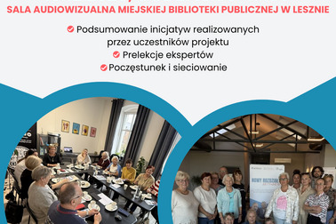 Konferencja podsumowująca projekt „Nowy Rozdział: Aktywni 60+”