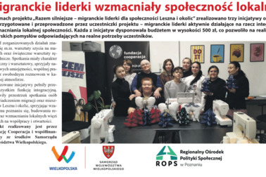 Siła kobiet, siła wspólnoty – o migranckich liderkach w „Leszczyniaku”