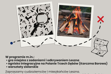 Gra miejska i ognisko integracyjne w Lesznie