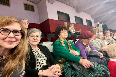Wspólne wyjście na wydarzenie charytatywne w Pałacu Kultury